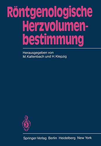 Röntgenologische Herzvolumenbestimmung