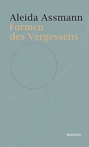 Formen des Vergessens (Historische Geisteswissenschaften. Frankfurter Vorträge)