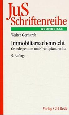 JuS-Schriftenreihe, H.41, Immobiliarsachenrecht