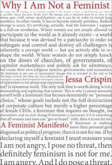 Why I Am Not A Feminist: A Feminist Manifesto