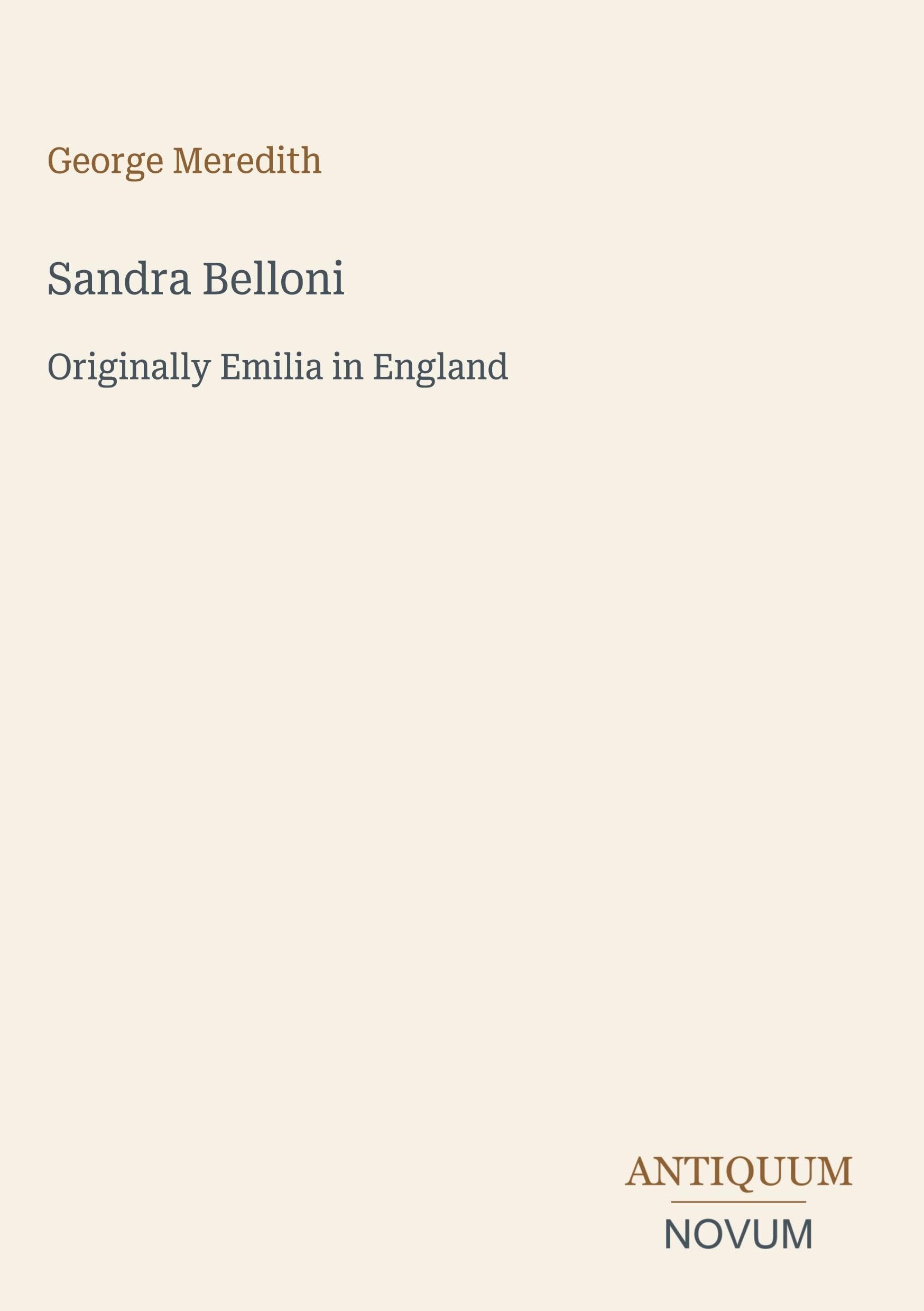 Sandra Belloni