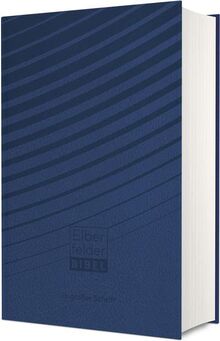 Elberfelder in großer Schrift: Kunstleder blau 2022