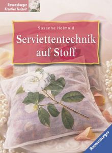 Serviettentechnik auf Stoff
