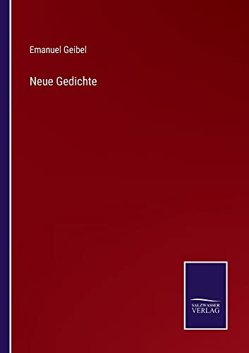 Neue Gedichte