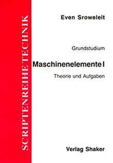 Maschinenelemente I: BD I von Sroweleit, Ewen | Buch | Zustand gut