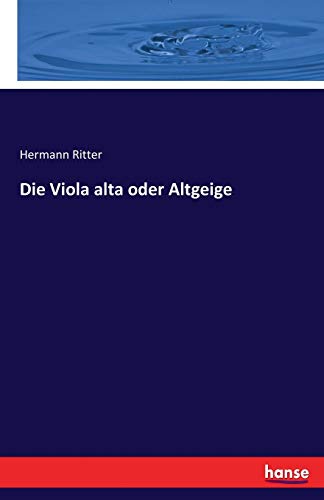 Die Viola alta oder Altgeige