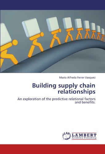 Building supply chain relationships: An exploration of the predictive relational factors and benefits.