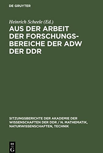 Aus der Arbeit der Forschungsbereiche der AdW der DDR: Festkolloquium zum 70. Geburtstag des Präsidenten Hermann Klare