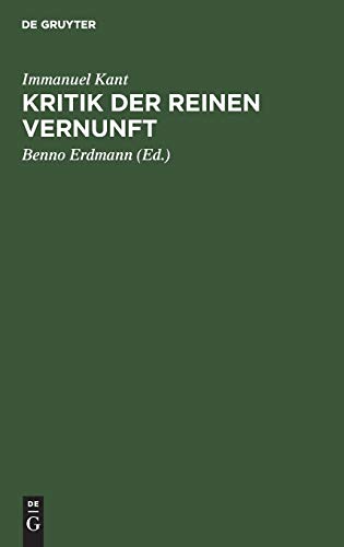 Kritik der reinen Vernunft