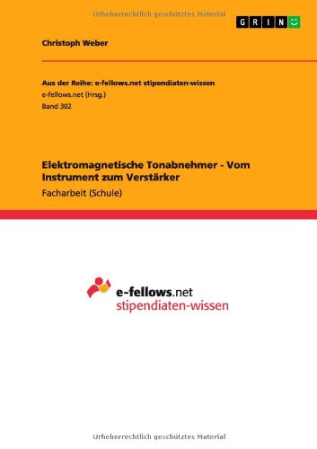 Elektromagnetische Tonabnehmer - Vom Instrument zum Verstärker