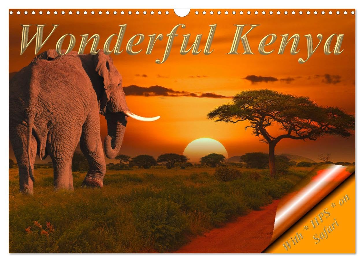 Wonderful Kenya (Wall Calendar 2026 DIN A3 landscape), CALVENDO 12 Month Wall Calendar: A safari in Kenya is an experience that you will never forget.