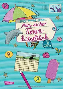 Mein dicker Ferien-Rätselblock: Band 5