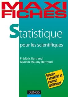 Statistique en 80 fiches pour les scientifiques