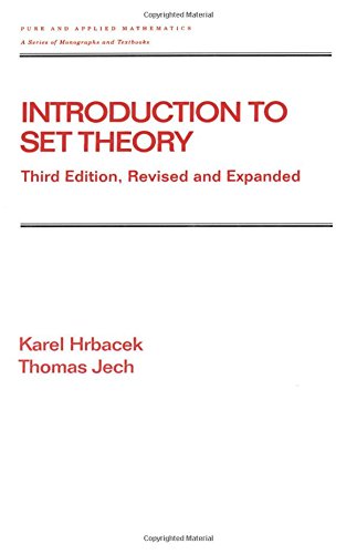 Karel Hrbacek Introduction To Set Theory, Revised And Expanded (Pure & Applied Mathematics)