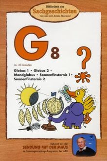 Bibliothek der Sachgeschichten - (G8) Globus, Mondglobus, Sonnenfinsternis