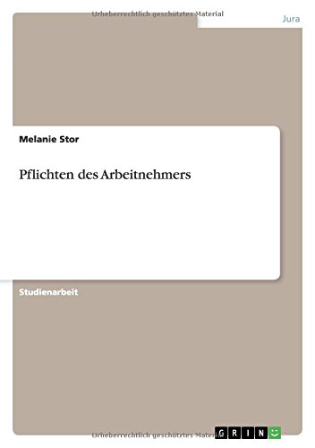 Pflichten des Arbeitnehmers