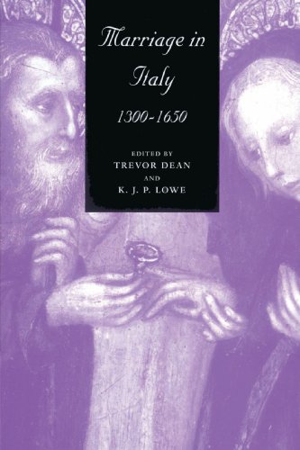 Marriage in Italy, 1300-1650