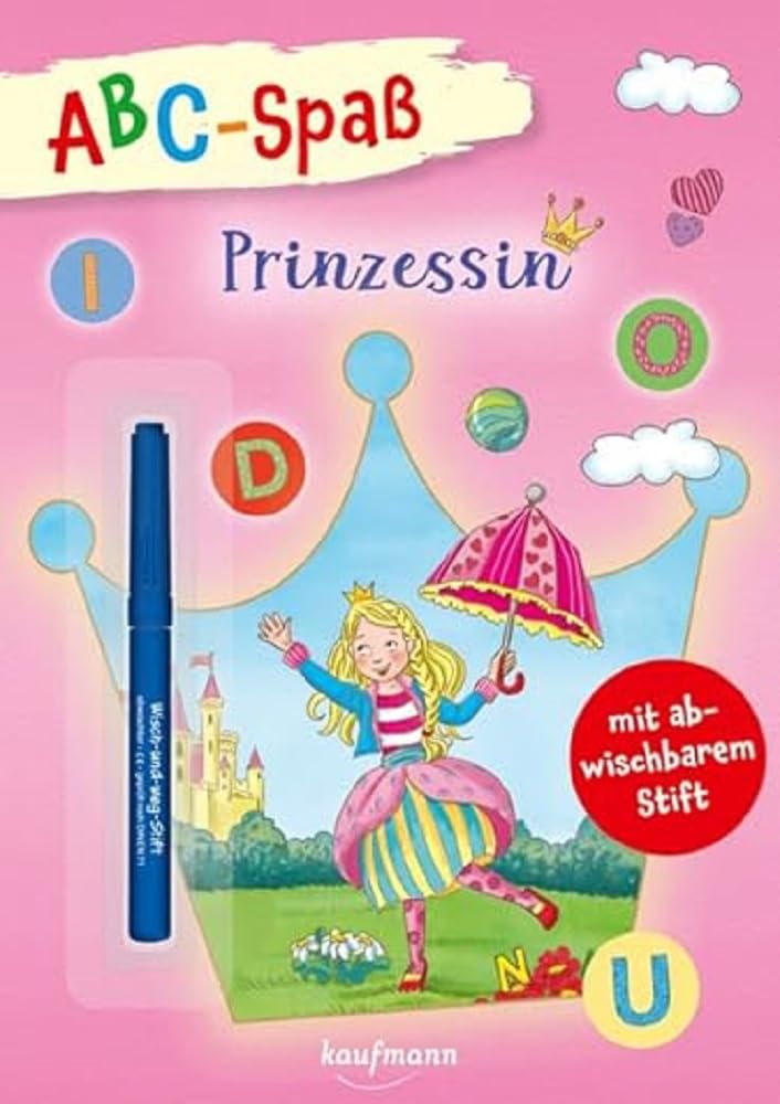 ABC-Spaß - Prinzessin: mit abwischbarem Stift