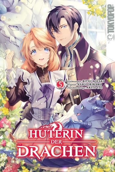 Hüterin der Drachen 05 - Ritsu Aozaki Asagi Orikawa Kartoniert (TB)