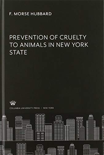 Prevention of Cruelty to Animals in New York State