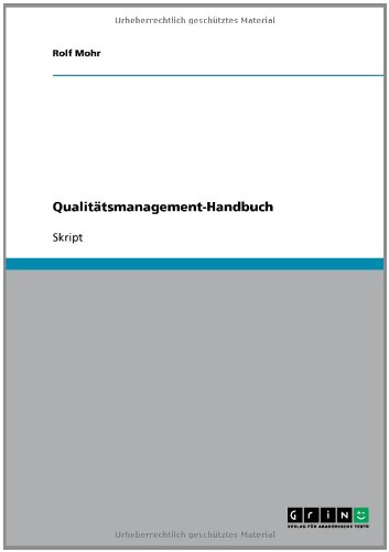 Qualitätsmanagement-Handbuch