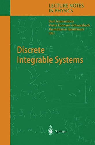Discrete Integrable Systems (Lecture Notes in Physics)