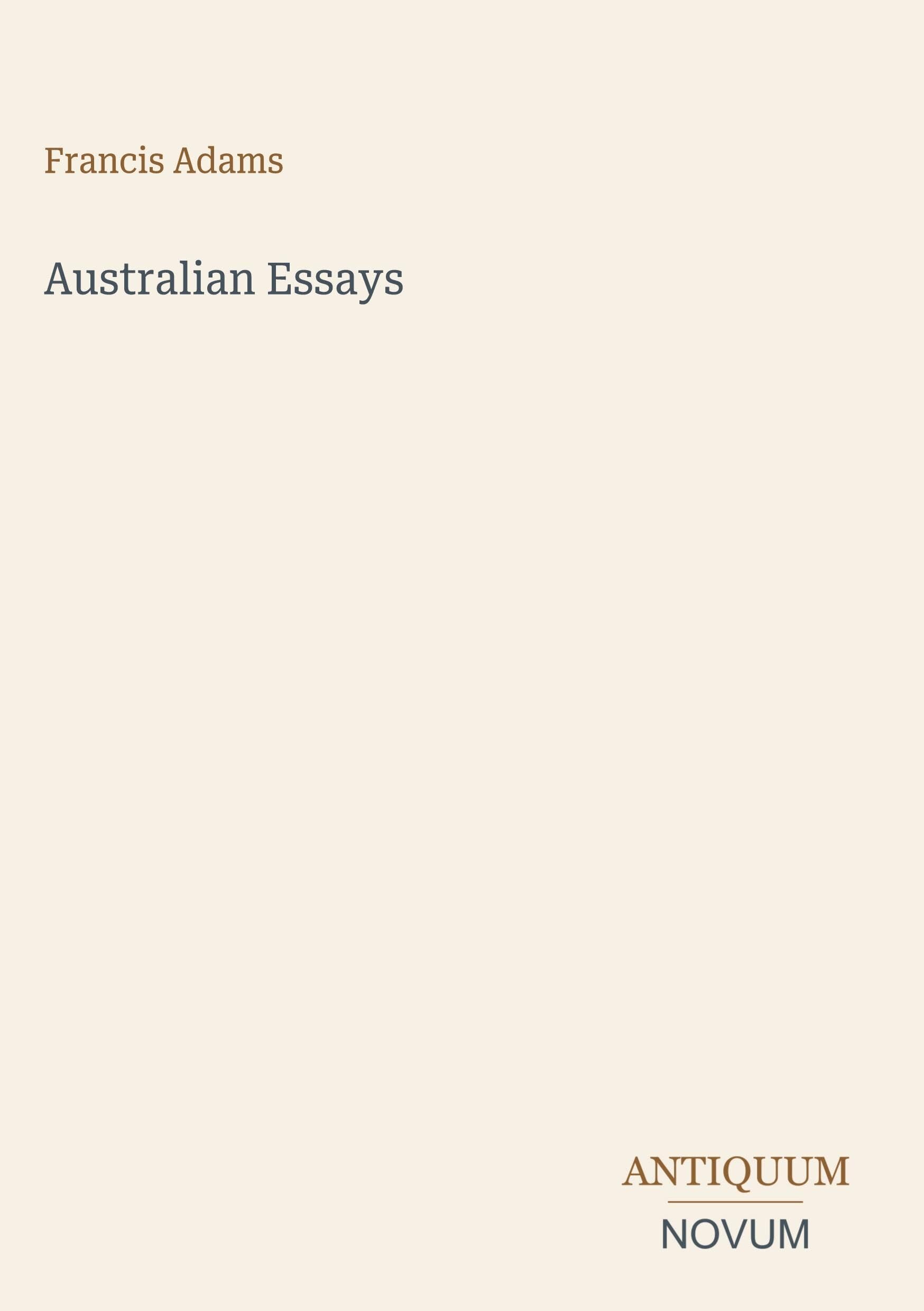 Australian Essays