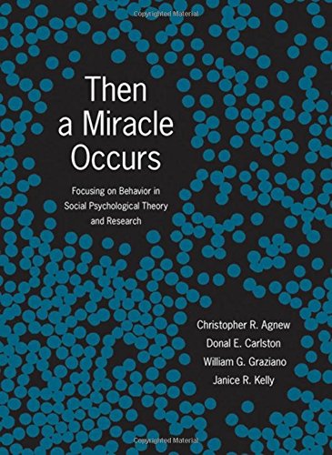 Then a Miracle Occurs: Focusing on Behavior in Social Psychological Theory and Research