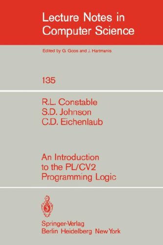 An Introduction to the PL/CV2 Programming Logic (Lecture Notes in Computer Science)