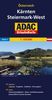 ADAC Urlaubskarte Kärnten, Steiermark West 1:150.000