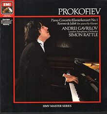 Prokofiev: Klavierkonzert Nr. 1 & 10 Stuecke aus "Romeo und Julia", op. 75 von Andrei Gavrilov | CD | Zustand sehr gut