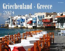 Griechenland 2024 Großformat-Kalender 58 x 45,5 cm: Greece