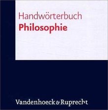 Handwörterbuch Philosophie von Vandenhoeck & Ruprecht | Software | Zustand sehr gut