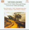 Mendelssohn Violinklavier und Streichkonzert P