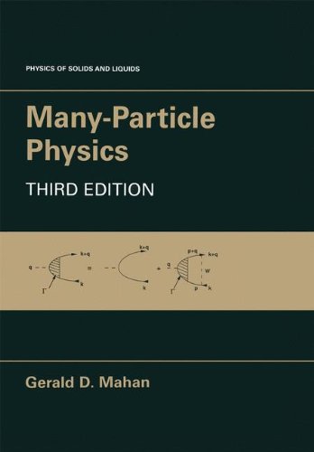 Many Particle Physics (Physics of Solids and Liquids)