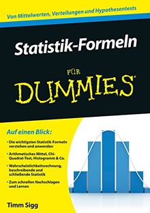 Statistik-Formeln für Dummies (Fur Dummies)