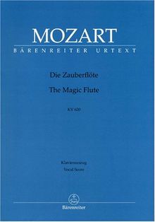 Die Zauberflöte (dt.). Klavierauszug