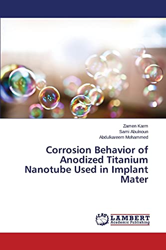 Corrosion Behavior of Anodized Titanium Nanotube Used in Implant Mater