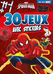 Ultimate Spider-Man : 30 jeux avec stickers