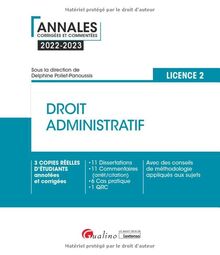 Droit administratif : licence 2