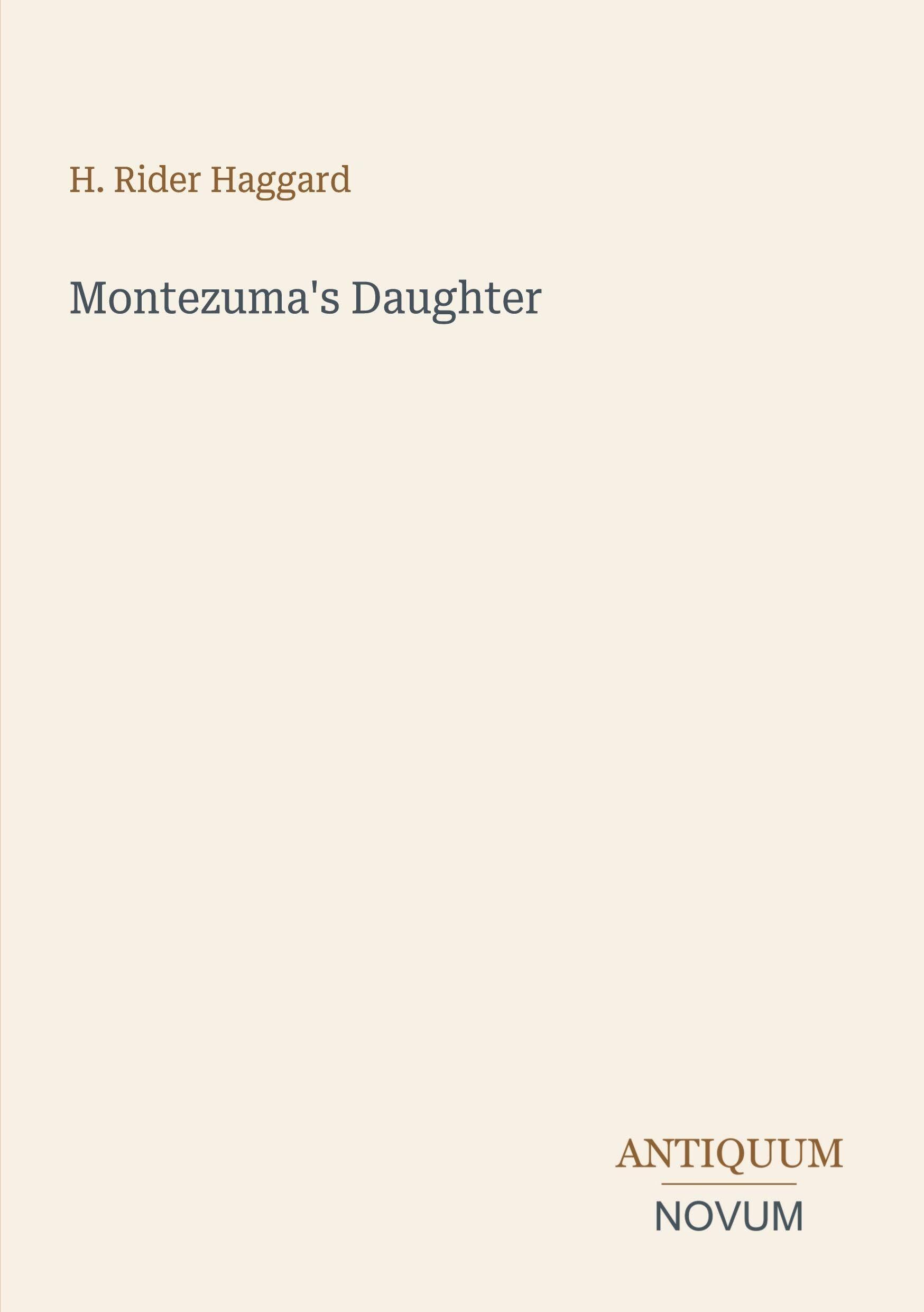 Montezuma's Daughter