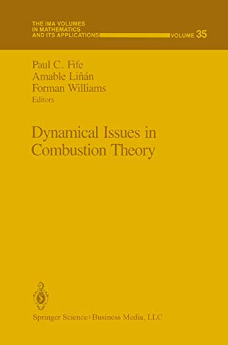 Dynamical Issues in Combustion Theory (The IMA Volumes in Mathematics and its Applications) (The IMA Volumes in Mathematics and its Applications, 35, Band 35)
