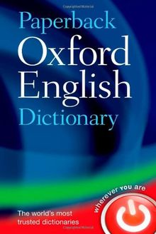 Paperback Oxford English Dictionary