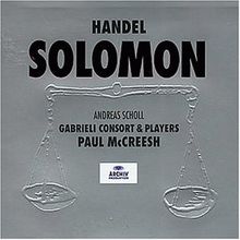 Georg Friedrich Händel: Solomon (Gesamtaufnahme)
