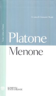 Menone. Testo greco a fronte
