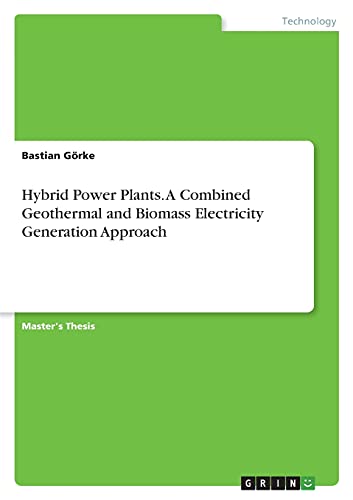 Hybrid Power Plants. A Combined Geothermal and Biomass Electricity Generation Approach: Magisterarbeit