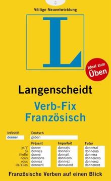 Langenscheidt Verb-Fix Französisch - Verb-Fix (Langenscheidt Verb-Fixe)