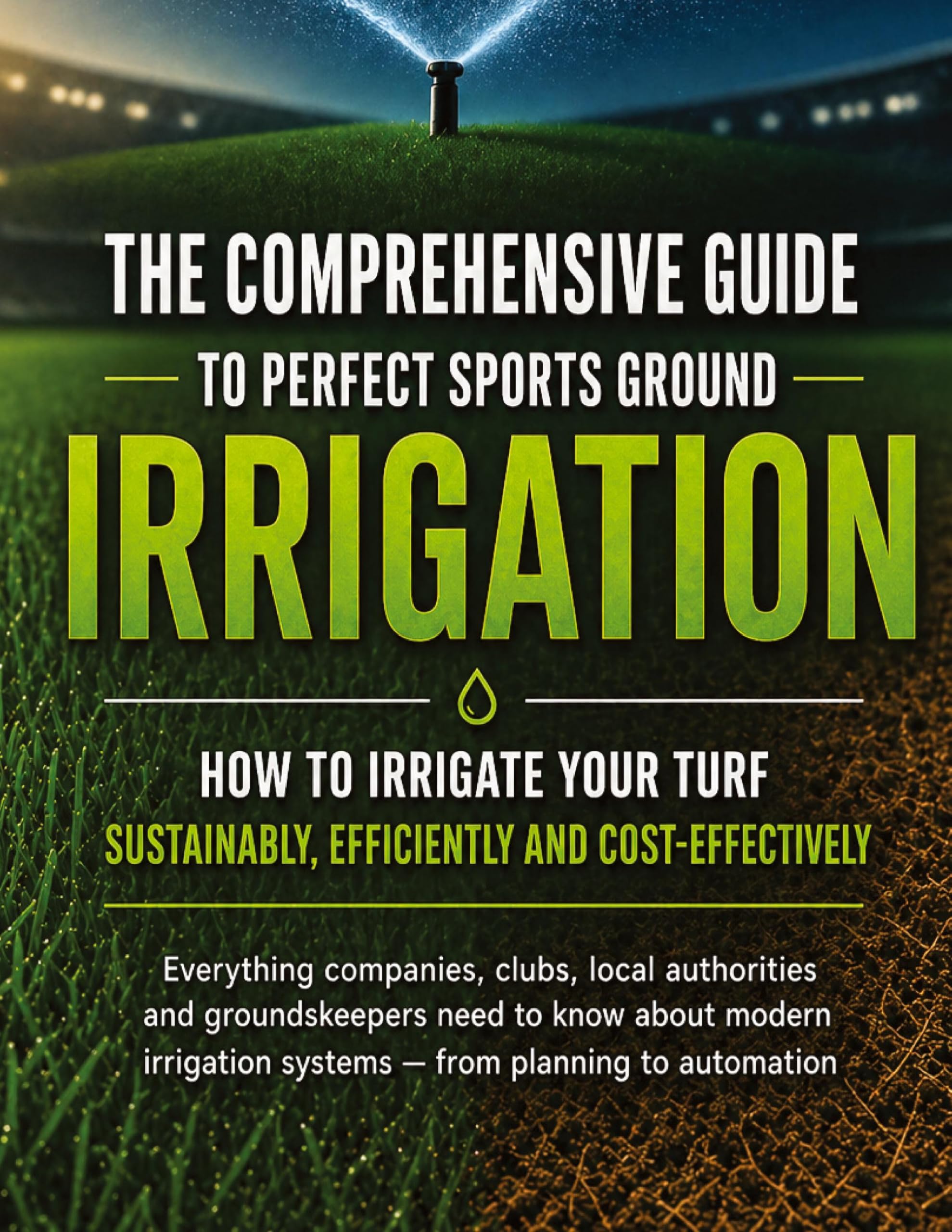 The comprehensive guide to perfect sports ground irrigation - How to irrigate your turf sustainably, efficiently and cost-effectively: Everything ... systems - from planning to automation