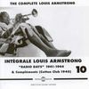Integrale Louis Armstrong Vol.10 Radio d