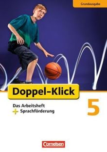 Doppel-Klick - Grundausgabe: 5. Schuljahr - Das Arbeitsheft plus Sprachförderung von Bentin, Dr. Werner, Krull, Renate | Buch | Zustand akzeptabel